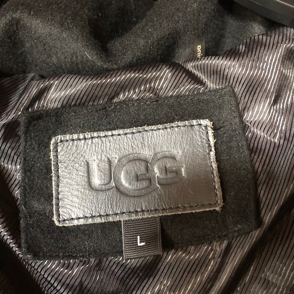 Ugg talia wool blend fur Trim Down puffer quilted jacket NO OFFERS - Picture 9 of 11